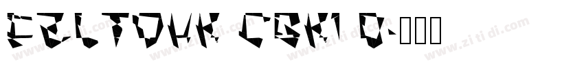FZLTDHK CBK1 0字体转换